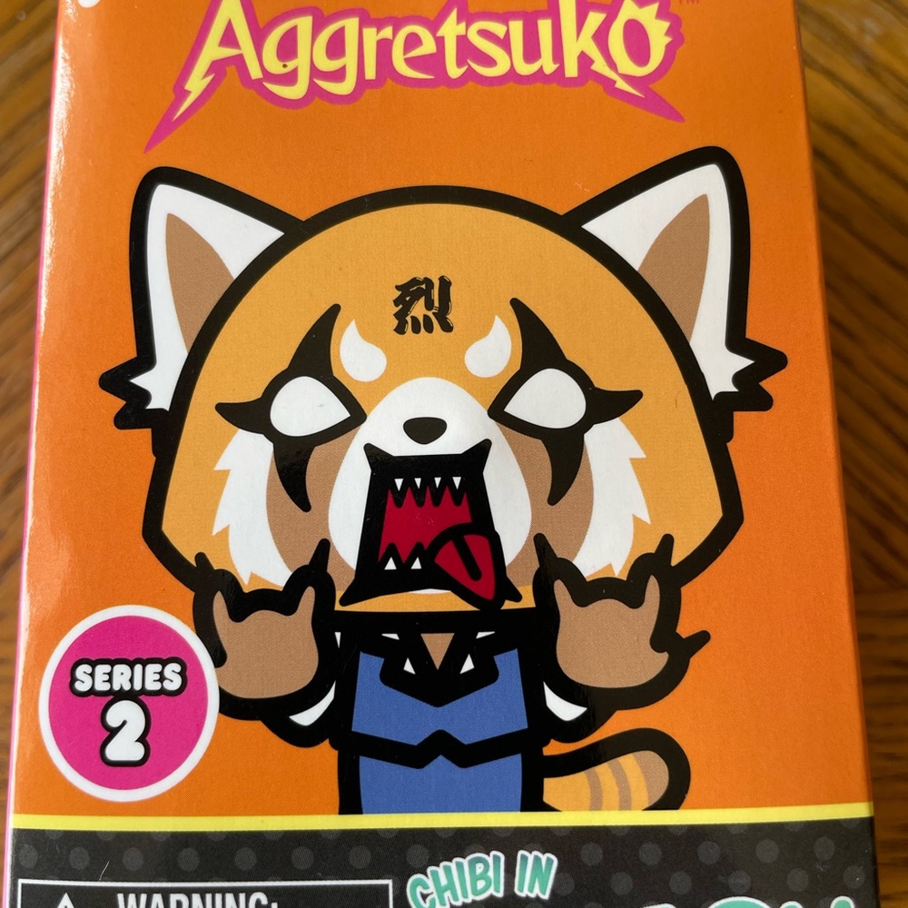 Aggretsuko Series 1 Plush Dangler & Series 2 Chibi in Motion